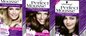 Краска для волос Schwarzkopf Perfect Mousse
